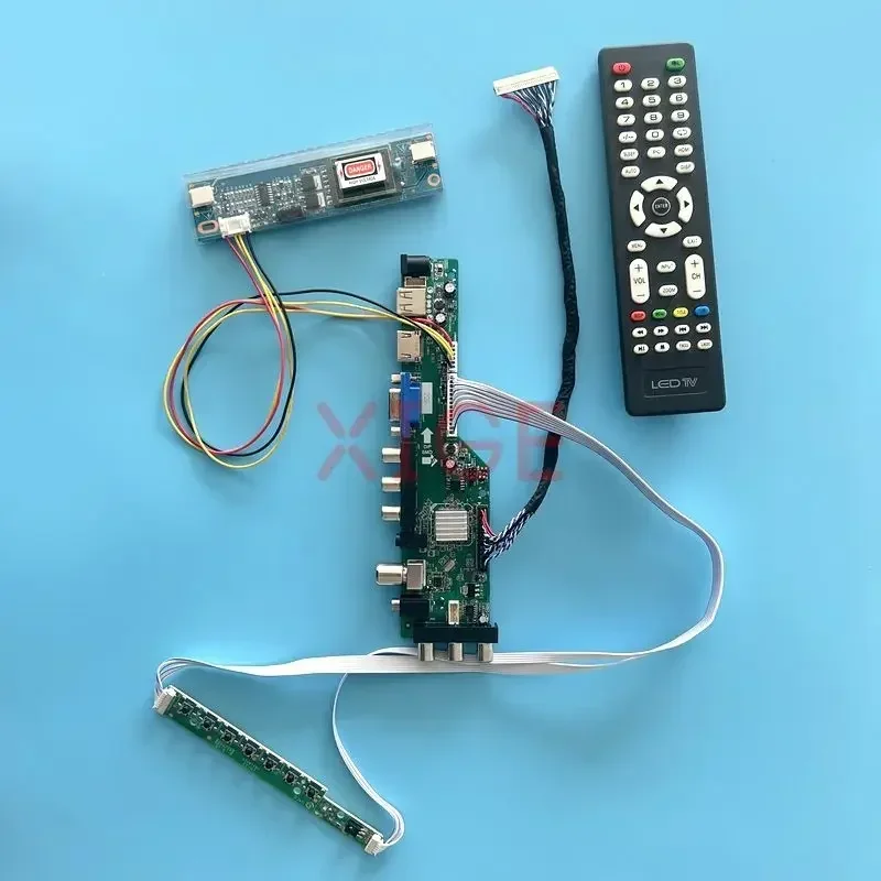 Плата контроллера для LTN184HT01 LTN160HT03 LQ164M1LA4A 2CCFL USB + HDMI + VGA + AV + IR DVB Digital 1920*1080
Плата контроллера для LTN184HT01 LTN160HT03 LQ164M1LA4A 2CCFL USB + HDMI + VGA + AV + IR DVB Digital 1920*1080