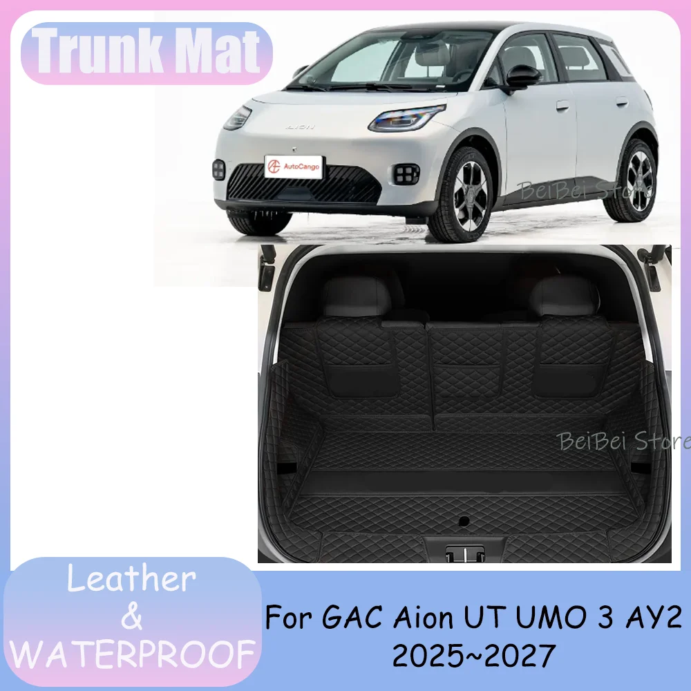 For GAC Aion UT UMO 3 AY2 2025~2027 2026 Car Leather Waterproof Trunk Mat Trunk Cover Anti-scratch Protect Interior Accessories
For GAC Aion UT UMO 3 AY2 2025~2027 2026 Car Leather Waterproof Trunk Mat Trunk Cover Anti-scratch Protect Interior Accessories