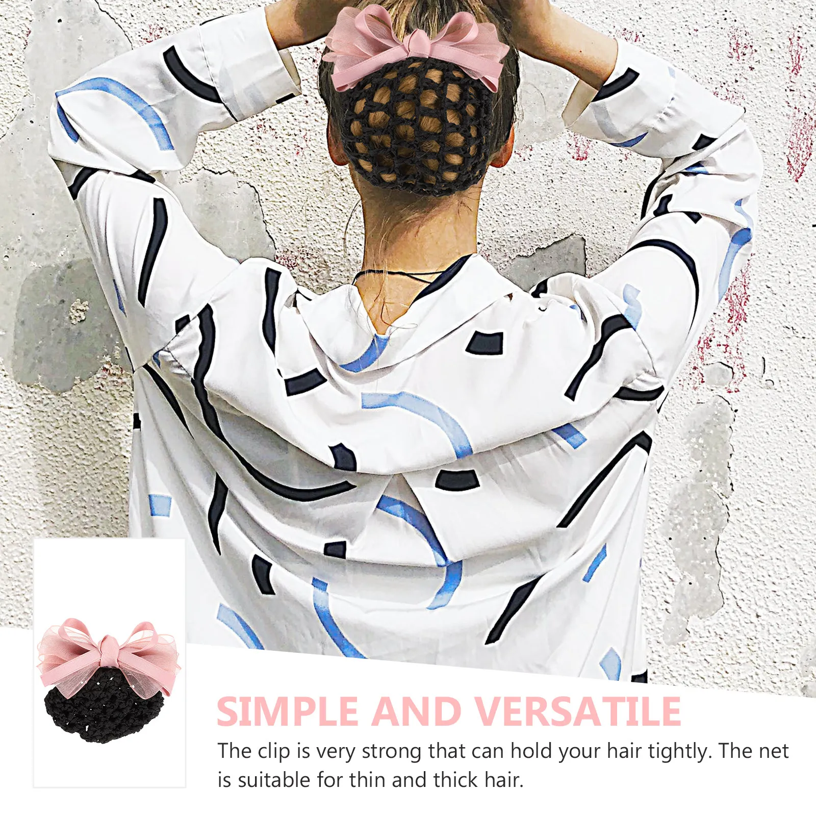 Профессиональная сетка-снуд для волос женская, с лентой, прочная заколка, для тонких и густых волос, для пучка, с бантом, для официальных мероприятий, повседневного использования, для работы, безопасная
Профессиональная сетка-снуд для волос женская, с лентой, прочная заколка, для тонких и густых волос, для пучка, с бантом, для официальных мероприятий, повседневного использования, для работы, безопасная