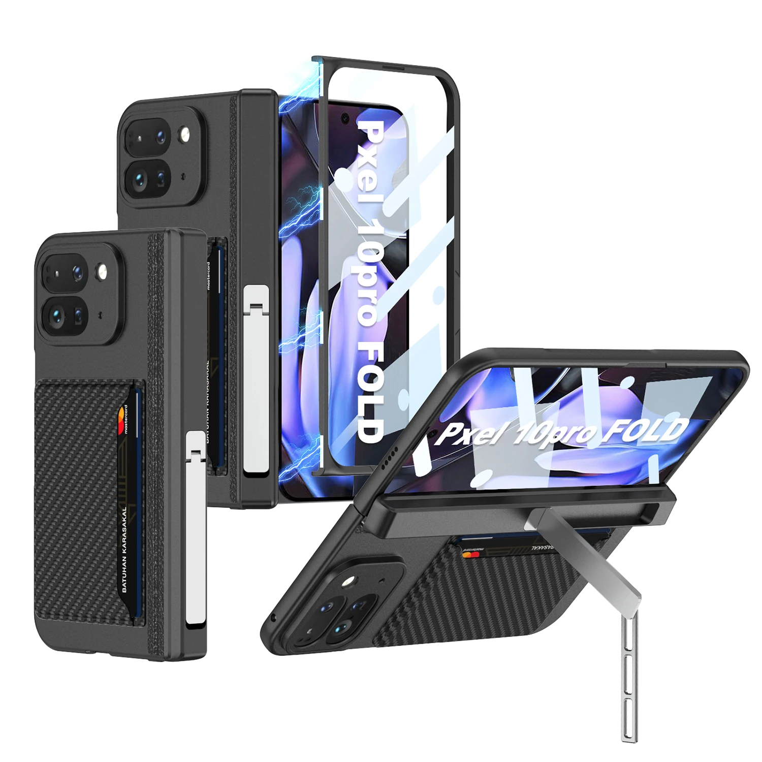 Magnetic Hinge Stand Case For Google Pixel 10 9 Pro Fold Card Package Screen Glass Protective Cover For Pixel 10 Pro Fold Case
Magnetic Hinge Stand Case For Google Pixel 10 9 Pro Fold Card Package Screen Glass Protective Cover For Pixel 10 Pro Fold Case
