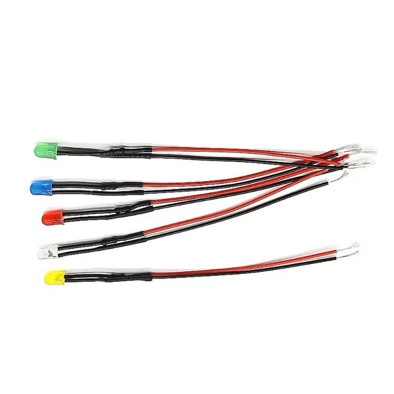 20PCS/Lot 5mm LED 24V 20cm Pre-Wired White Red Green Orange Blue Yellow Pink Lamp Decoration Light Emitting Diodes Pre-soldered
20PCS/Lot 5mm LED 24V 20cm Pre-Wired White Red Green Orange Blue Yellow Pink Lamp Decoration Light Emitting Diodes Pre-soldered