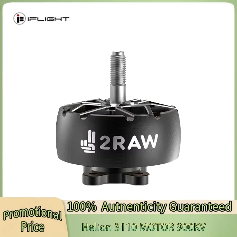 IFlight Helion 10 3110 900KV FPV Motor with 5mm Shaft for FPV Parts for RC FPV Drone
IFlight Helion 10 3110 900KV FPV Motor with 5mm Shaft for FPV Parts for RC FPV Drone