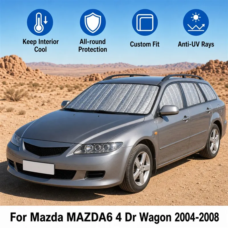 For Mazda MAZDA6 4 Dr Wagon 2004-2008 Full Set Car Window Sunshades UV Block Privacy Heat Insulated Foldable Car Curtain
For Mazda MAZDA6 4 Dr Wagon 2004-2008 Full Set Car Window Sunshades UV Block Privacy Heat Insulated Foldable Car Curtain