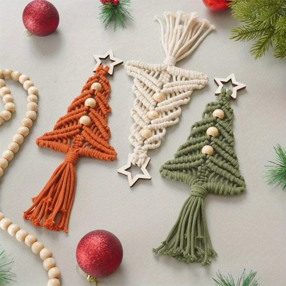 Набор из 1 подвески ручной работы в форме елки - подвесные украшения в богемном стиле для дома, рюкзаков и дверных проемов
Набор из 1 подвески ручной работы в форме елки - подвесные украшения в богемном стиле для дома, рюкзаков и дверных проемов
