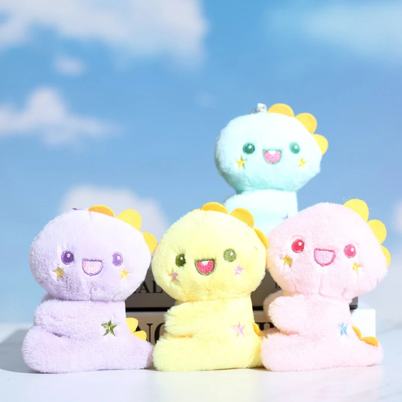 12cm Cartoon Cute Ins Small Dinosaur Pendant Doll Plush Toys Bag Charm Doll Keychain Children Kawaii Cloth Doll Gift
12cm Cartoon Cute Ins Small Dinosaur Pendant Doll Plush Toys Bag Charm Doll Keychain Children Kawaii Cloth Doll Gift