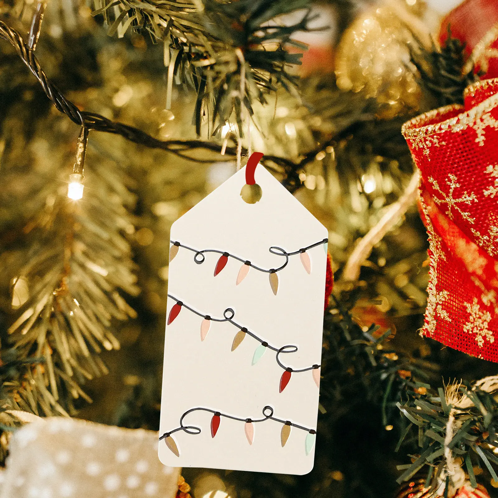 24Pcs Christmas Hanging Paper Tags Decorative Xmas Tree Pendants Party Supplies Gift Label DIY Holiday Decor Decorative Tag
24Pcs Christmas Hanging Paper Tags Decorative Xmas Tree Pendants Party Supplies Gift Label DIY Holiday Decor Decorative Tag