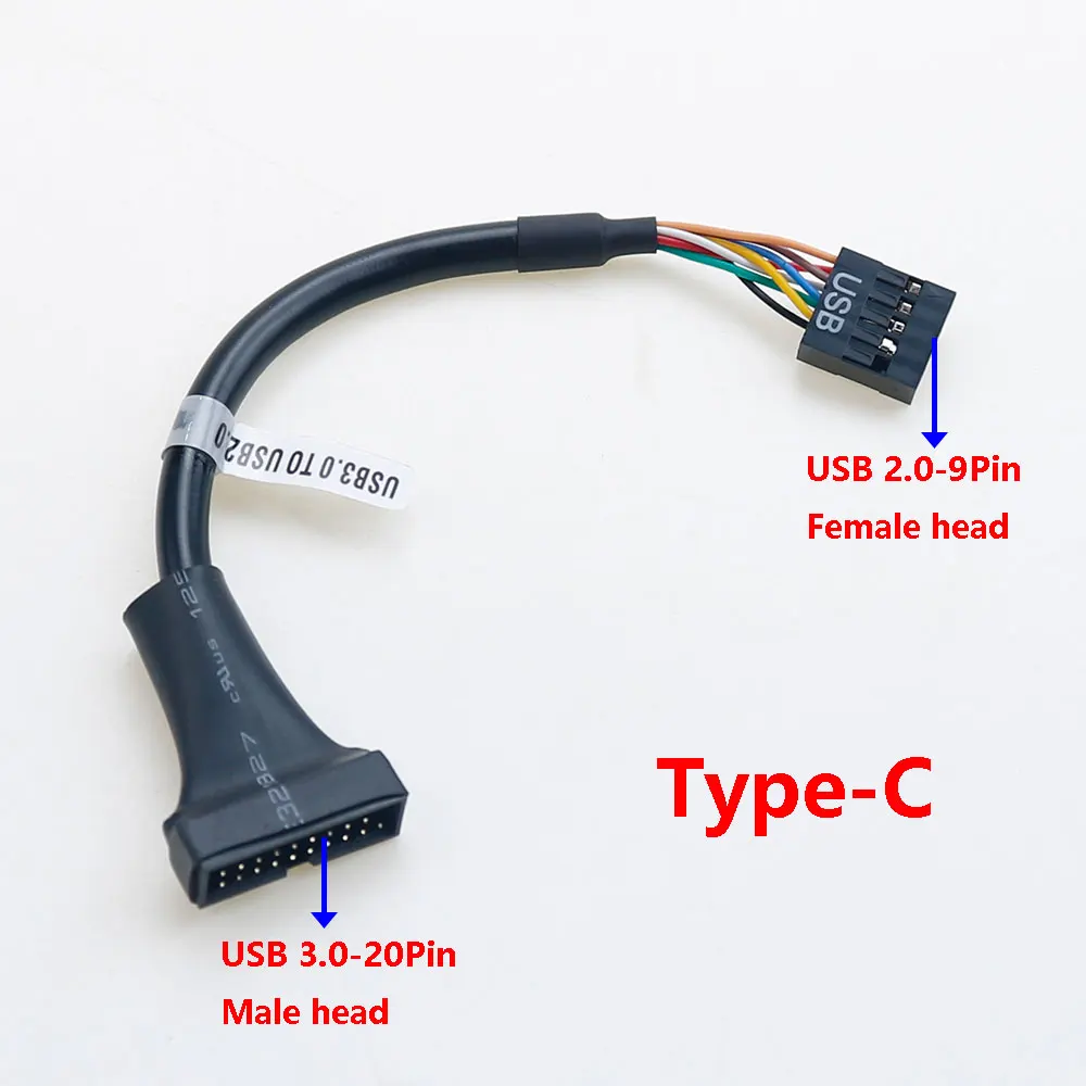 1pc New USB 2.0 9Pin Motherboard Female to 20Pin USB 3.0 Housing Male Adapter Cable 9P to 20P USB connector
1pc New USB 2.0 9Pin Motherboard Female to 20Pin USB 3.0 Housing Male Adapter Cable 9P to 20P USB connector