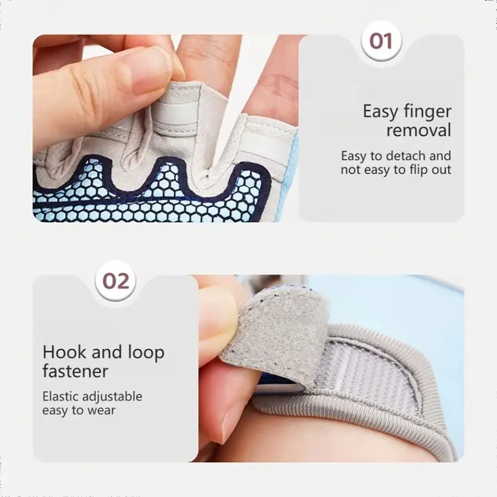 Anti-Slip Children Half Finger Gloves Breathable Shock-Absorption Cycling Gloves Wear-Resistant Touch Screen Half Finger Gloves
Anti-Slip Children Half Finger Gloves Breathable Shock-Absorption Cycling Gloves Wear-Resistant Touch Screen Half Finger Gloves