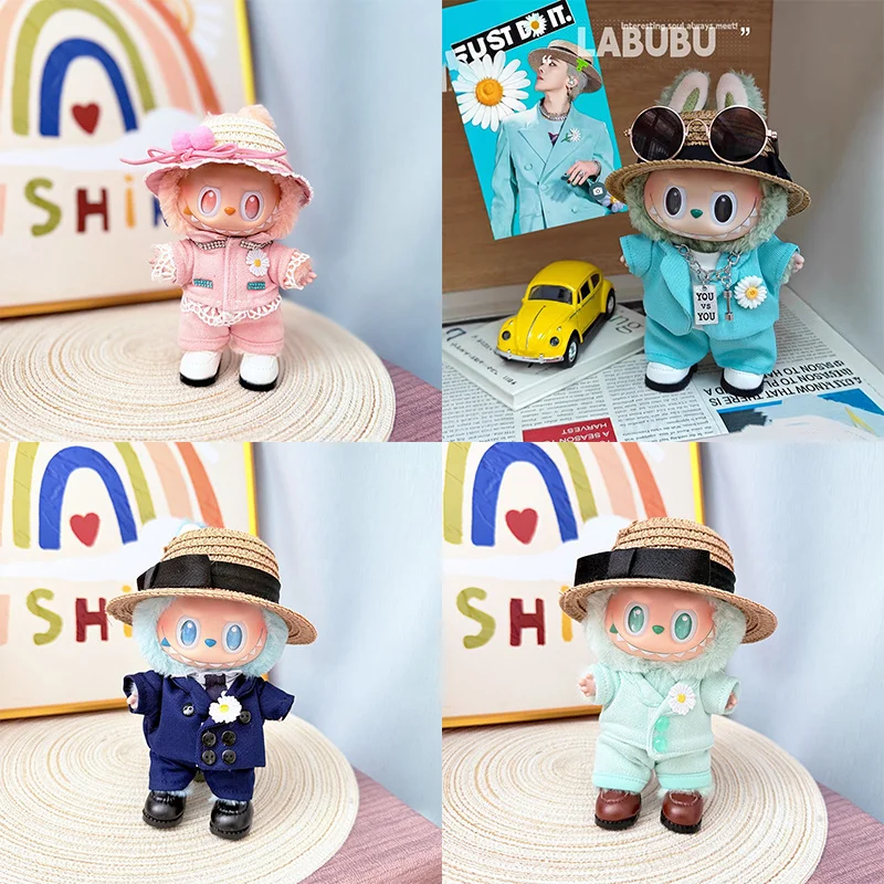 For Labubu V1 V3 Clothes Wacky Mart Vinyl Doll Outfits 1st 3nd Generation Replacement Costume Sets Cute Toy Gifts
For Labubu V1 V3 Clothes Wacky Mart Vinyl Doll Outfits 1st 3nd Generation Replacement Costume Sets Cute Toy Gifts