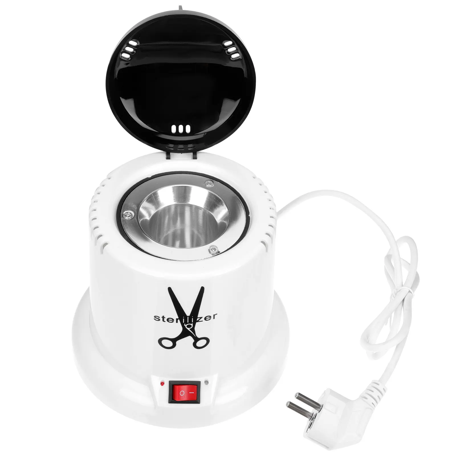 1Pcs Manicure Sterilizer Compact High-Temp Tool Box Automatic Temperature Control Sterilization Machine for Scissors Tweezers
1Pcs Manicure Sterilizer Compact High-Temp Tool Box Automatic Temperature Control Sterilization Machine for Scissors Tweezers