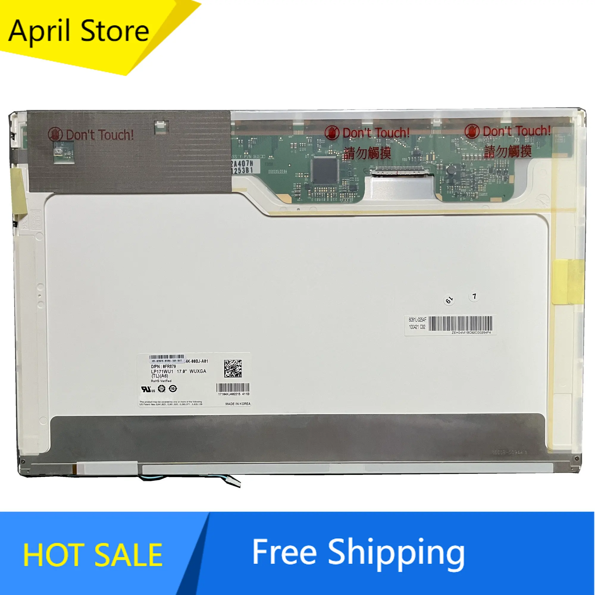 LP171WU1-TLA6 LP171WU1-TLA2 LP171WU3-TLA3 TLA1 TLB3 B170UW01 17.1'' Laptop LCD Screen 1920*1200 LVDS 30 PINS
LP171WU1-TLA6 LP171WU1-TLA2 LP171WU3-TLA3 TLA1 TLB3 B170UW01 17.1'' Laptop LCD Screen 1920*1200 LVDS 30 PINS