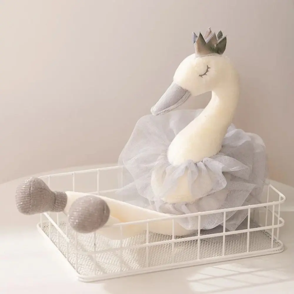 White&Pink Color Skirt Swan Princess Dress Cute Cartoon Stuffed Swan Beautiful Crown Swan Animal House Decoration
White&Pink Color Skirt Swan Princess Dress Cute Cartoon Stuffed Swan Beautiful Crown Swan Animal House Decoration