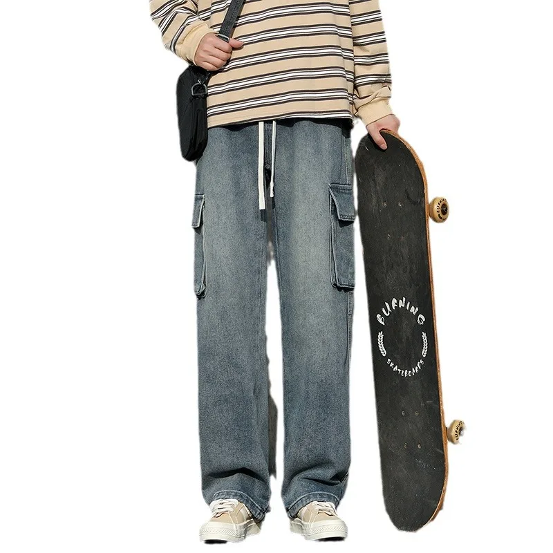 American Cargo Jeans Men's Wide-leg Pants Hip Hop Street Fashion Loose Casual Pants Men's Adult Gentleman Loose Senior High-end
American Cargo Jeans Men's Wide-leg Pants Hip Hop Street Fashion Loose Casual Pants Men's Adult Gentleman Loose Senior High-end