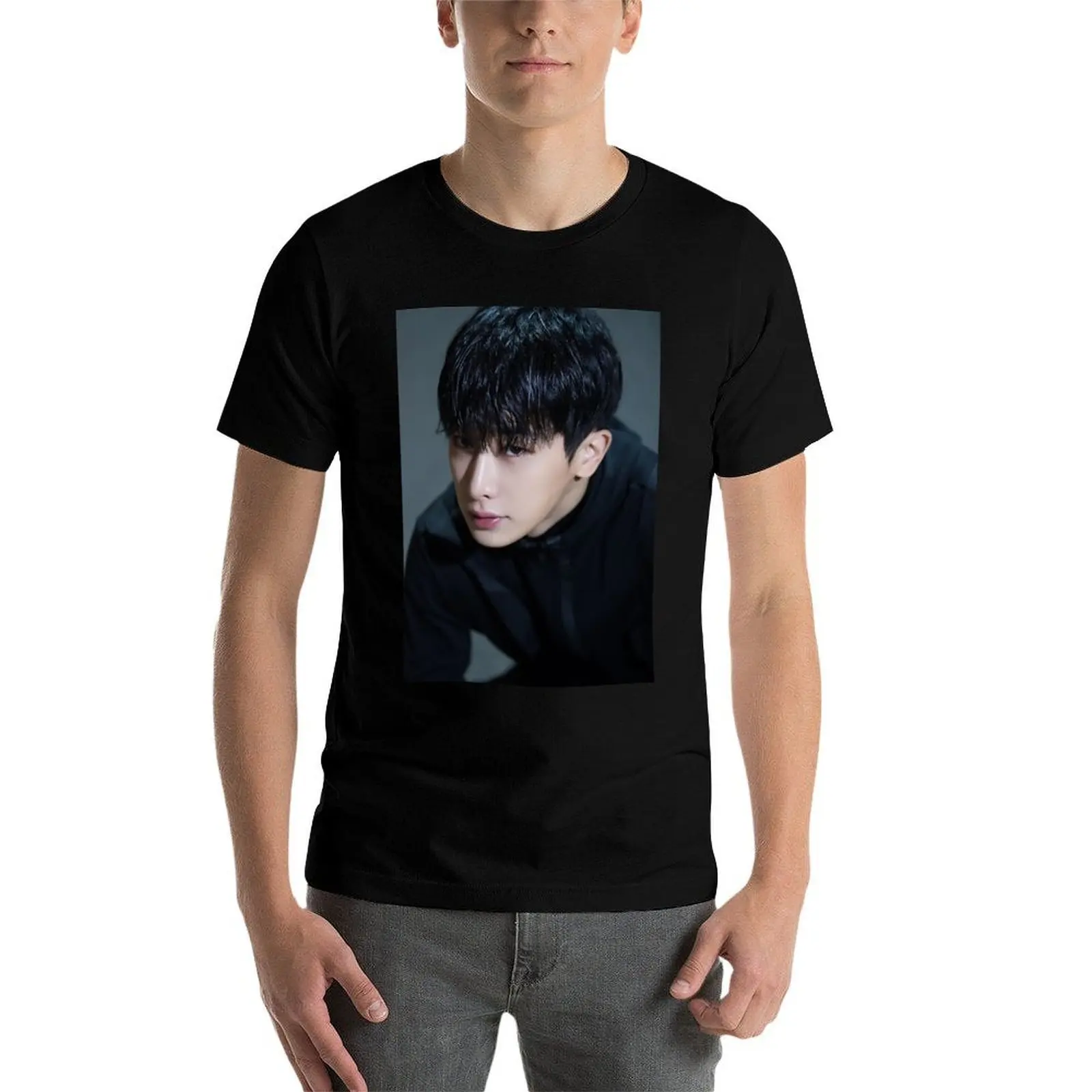 Wonho T-Shirt mens graphic t shirts t shirt man designer T-Shirt
Wonho T-Shirt mens graphic t shirts t shirt man designer T-Shirt