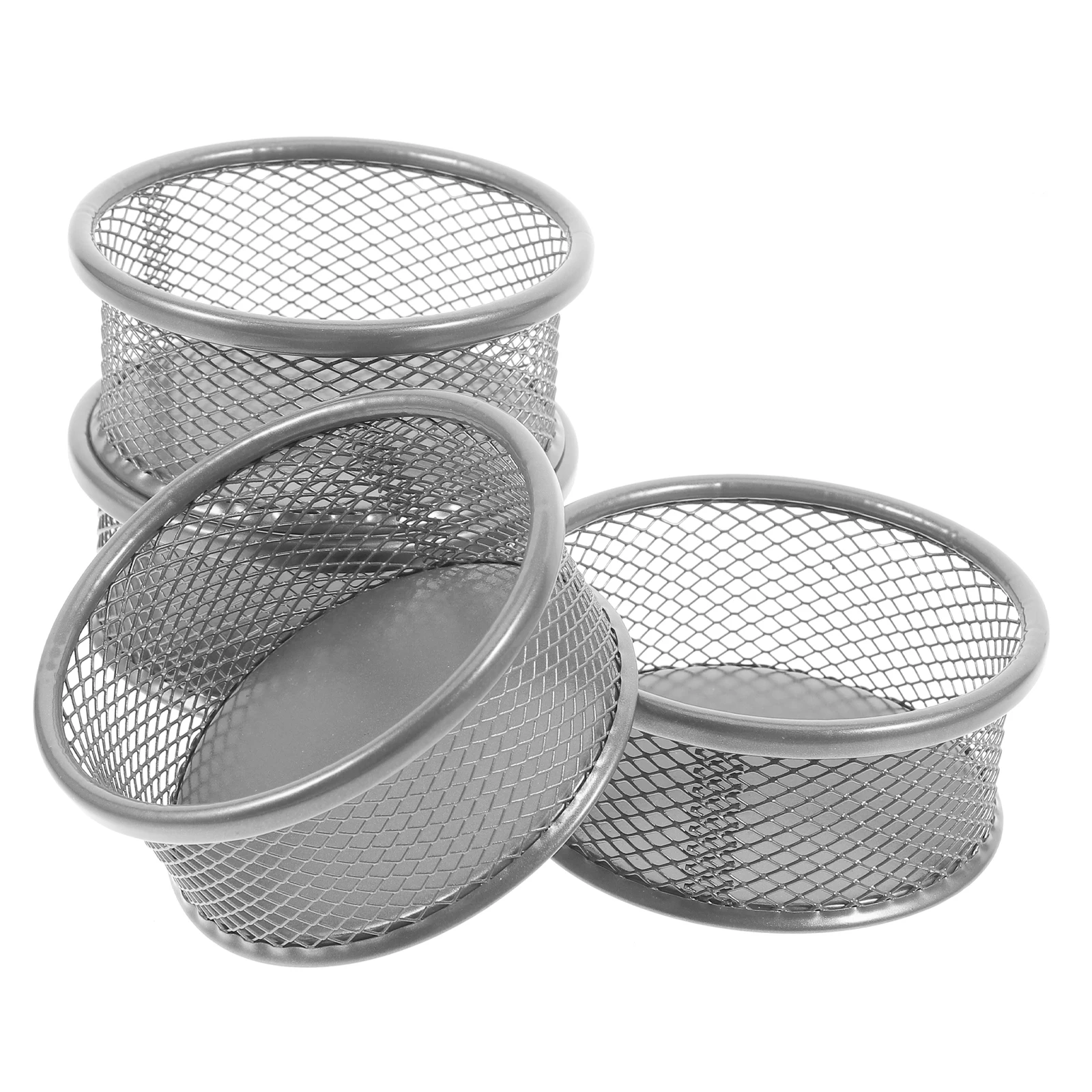 4 Pcs Paper Clip Storage Holders Metal Paperclip Desk Organizer Bin Silver Office
4 Pcs Paper Clip Storage Holders Metal Paperclip Desk Organizer Bin Silver Office