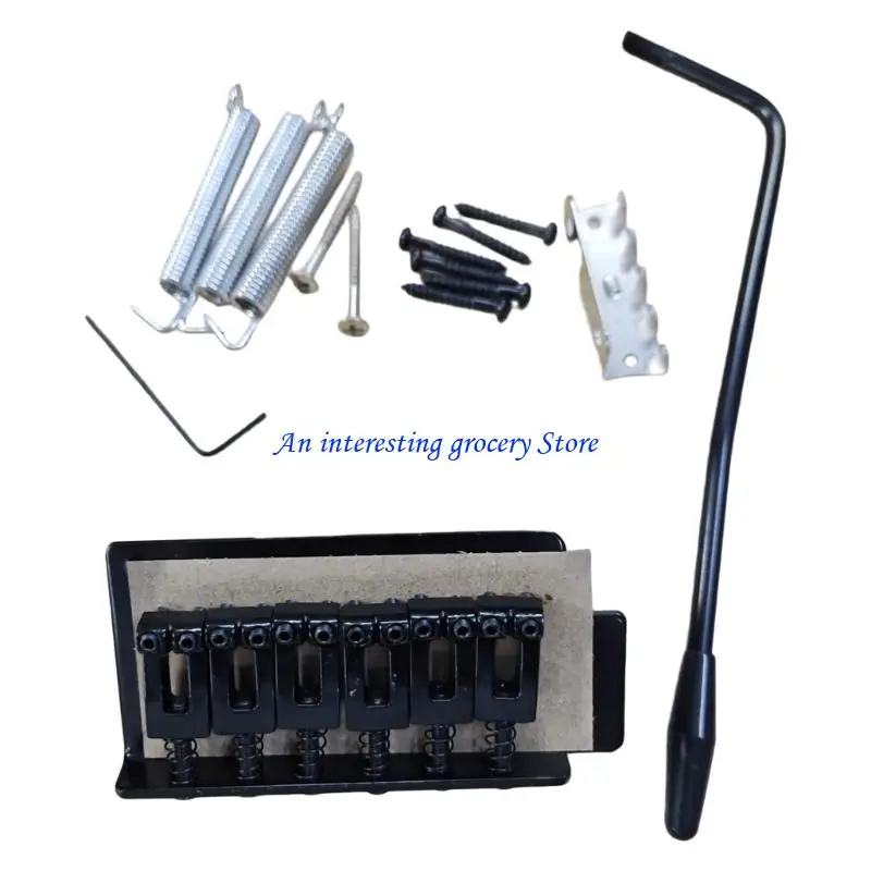 652D 6 Strings Guitar Bridge Saddle Tailpiece for Electric Guitar Tremolo Bridge
652D 6 Strings Guitar Bridge Saddle Tailpiece for Electric Guitar Tremolo Bridge