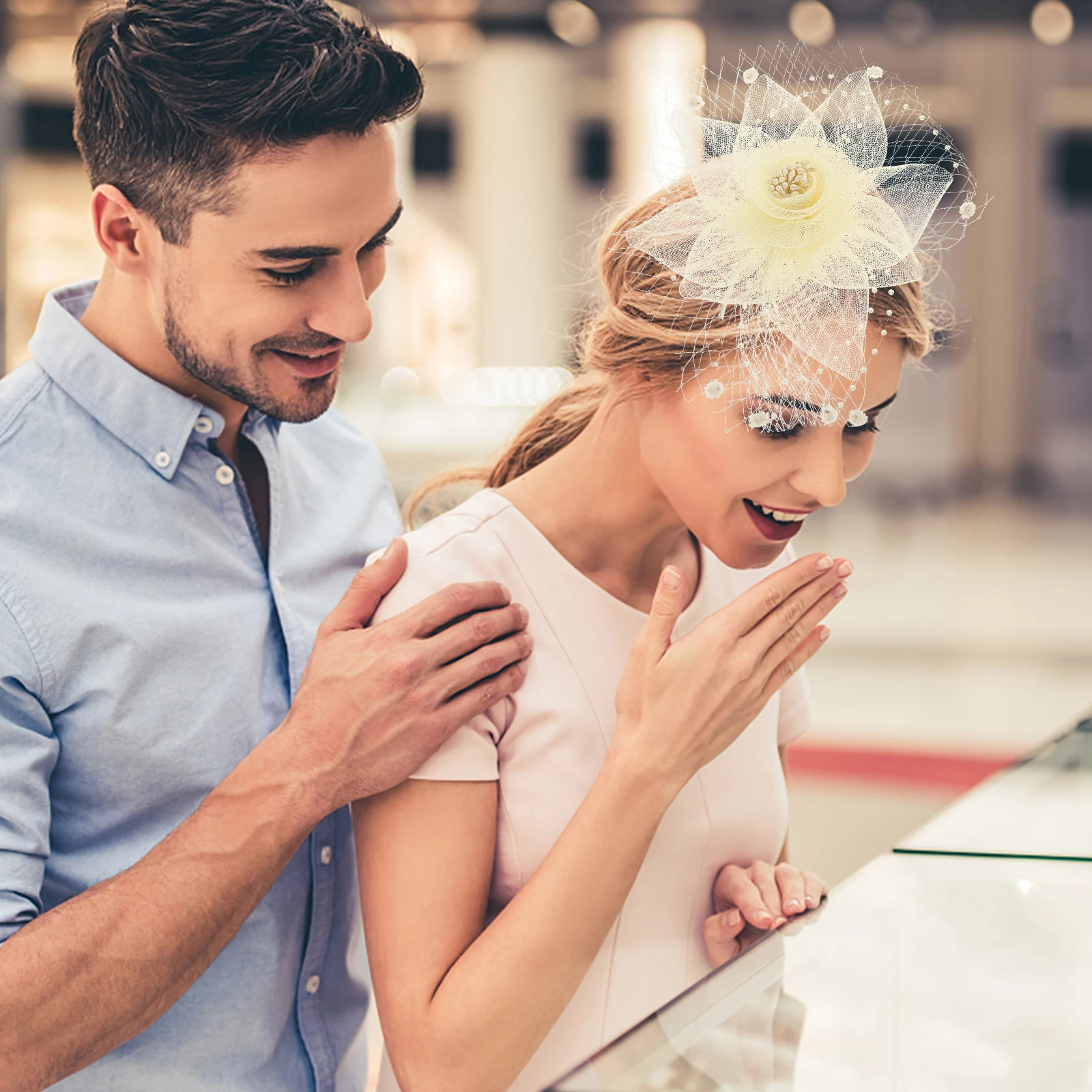 Mesh Fascinator Headband Wedding Party Tea Party Women Hair Accessories Romantic Elegant Headpiece Fascinator Headband 
Mesh Fascinator Headband Wedding Party Tea Party Women Hair Accessories Romantic Elegant Headpiece Fascinator Headband