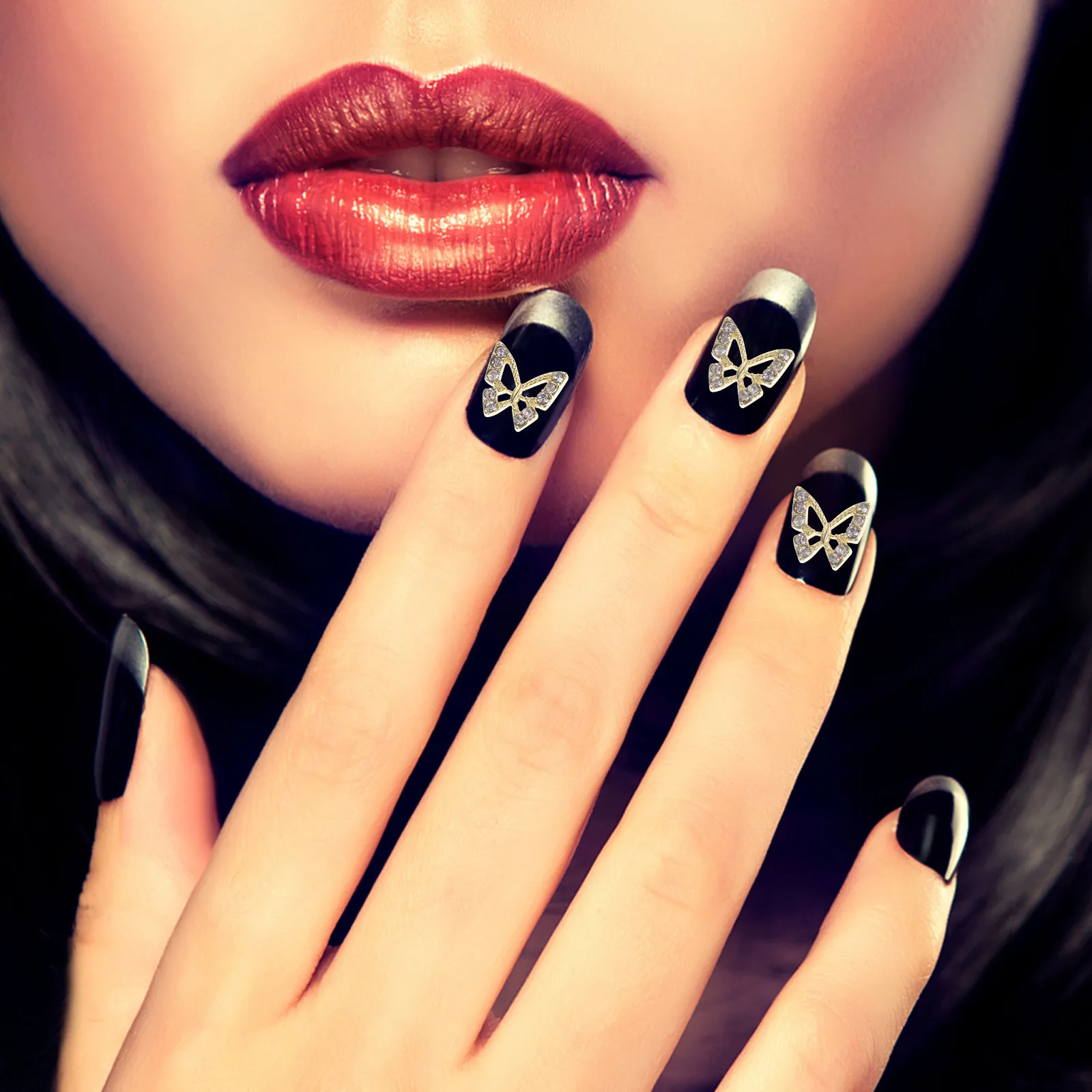 20Pcs Butterfly Nail Art Embellishments Shiny Rhinestone Manicure Decoration Compact Size Ideal for DIY Women Party Accessories
20Pcs Butterfly Nail Art Embellishments Shiny Rhinestone Manicure Decoration Compact Size Ideal for DIY Women Party Accessories