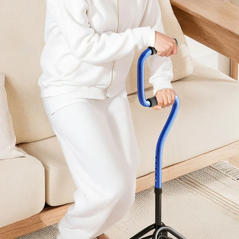 Walking Cane Four Leg Support Stick Adjustable Anti Slip Crutch Lightweight Portable Mobility Aid for Elderly Rehabilitation
Walking Cane Four Leg Support Stick Adjustable Anti Slip Crutch Lightweight Portable Mobility Aid for Elderly Rehabilitation