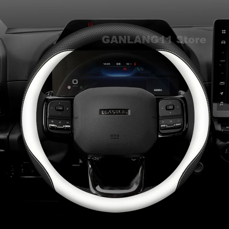 Leather Car Steering Wheel Cover For Haval H6 3rd Gen GT 2022-2025 Covers For Covers Auto interior Haval H9 Accessories 2025
Leather Car Steering Wheel Cover For Haval H6 3rd Gen GT 2022-2025 Covers For Covers Auto interior Haval H9 Accessories 2025