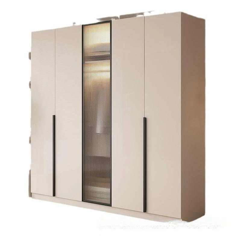 Light luxury, solid wood wardrobe, home, bedroom, rental, simple, modern, opposite door
Light luxury, solid wood wardrobe, home, bedroom, rental, simple, modern, opposite door
