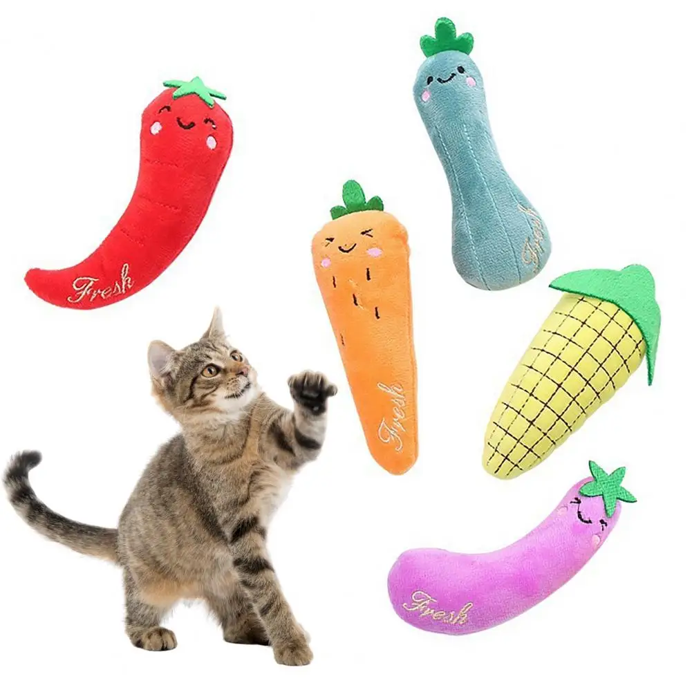 Catnip Toy for Cats Plush Vegetable Kitten Teething Toy Vegetable Shape Cat Chew Toy Relieves Boredom for Indoor Cats
Catnip Toy for Cats Plush Vegetable Kitten Teething Toy Vegetable Shape Cat Chew Toy Relieves Boredom for Indoor Cats