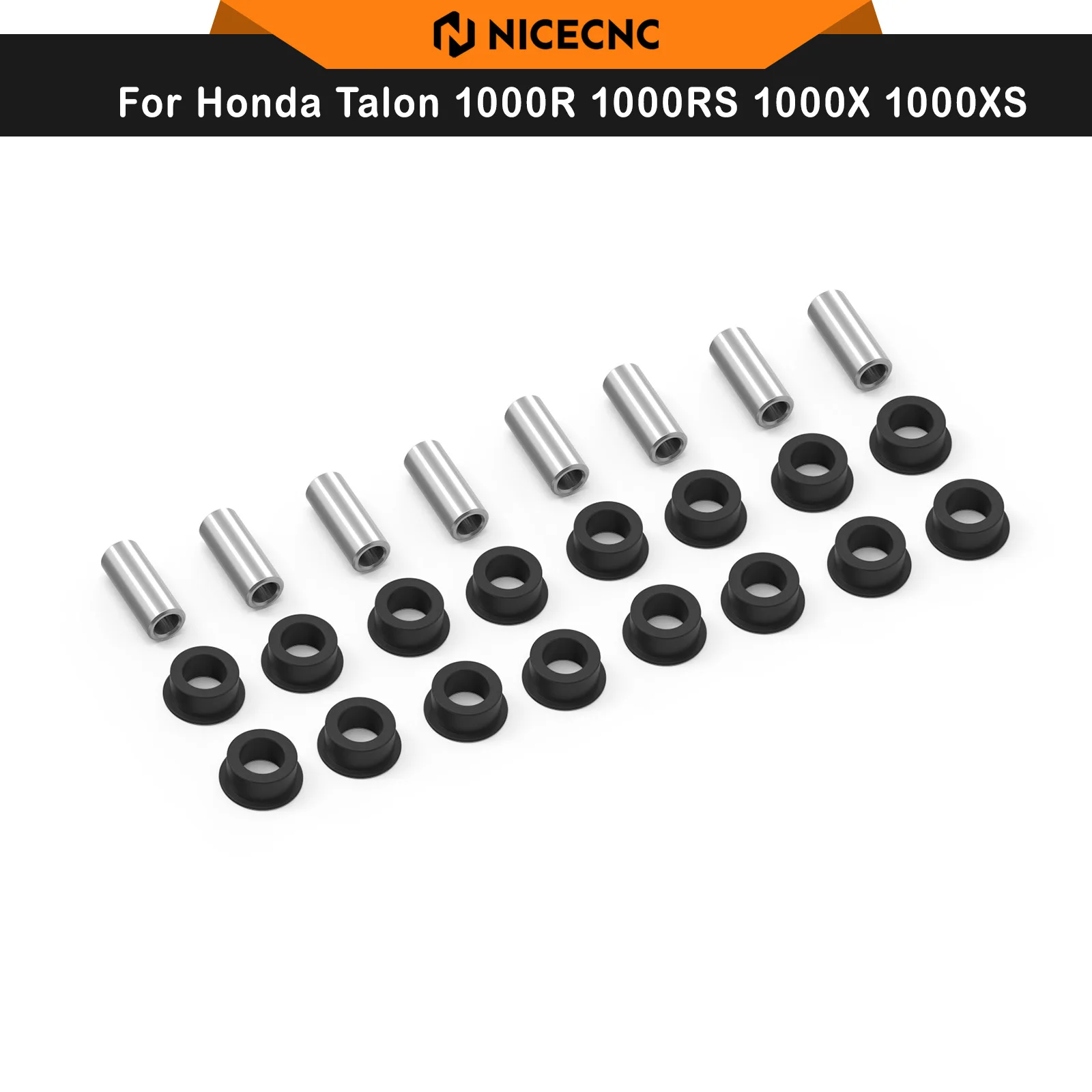 NICECNC Front A Sway Arm Bushings Durable PA66 Material For Honda Talon 1000R 1000RS 1000X 1000XS 2019-2024 51350-HL6-AF0ZB
NICECNC Front A Sway Arm Bushings Durable PA66 Material For Honda Talon 1000R 1000RS 1000X 1000XS 2019-2024 51350-HL6-AF0ZB