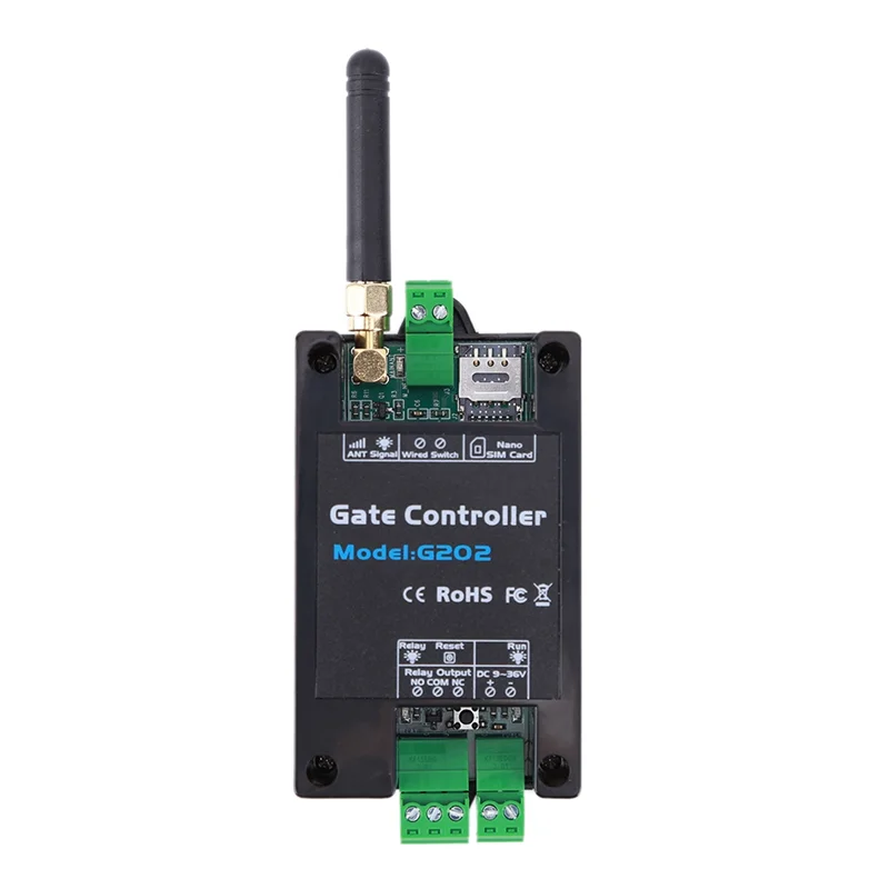 G202 Mobile Phone GSM Gate Door Opener Electric Gate Remote Controller 850/900/1800/1900Mhz
G202 Mobile Phone GSM Gate Door Opener Electric Gate Remote Controller 850/900/1800/1900Mhz