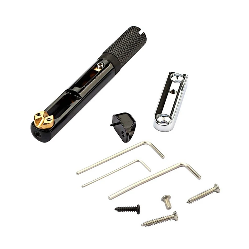 Top-Single Set Saddle Headless Electric Guitar Bridge Tailpiece With Wrench For Headless Electric Guitar Black
Top-Single Set Saddle Headless Electric Guitar Bridge Tailpiece With Wrench For Headless Electric Guitar Black