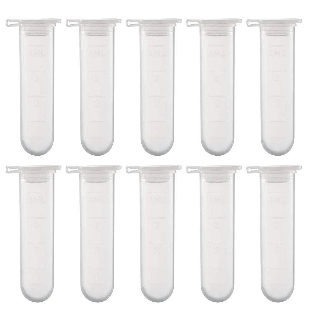 50 Pcs Tubes Clear Polypropylene Lab Test Vials with Scale for Biochemistry Molecular Experiments Sample Storage
50 Pcs Tubes Clear Polypropylene Lab Test Vials with Scale for Biochemistry Molecular Experiments Sample Storage