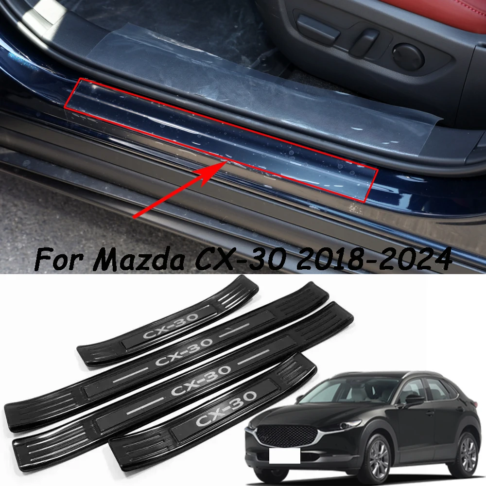 For Mazda Cx30 CX 30 CX-30 2020 Car Stainless Steel Scuff Plate Styling Guard Auto 2023 Accessories Protector Stickers Trim 2024
For Mazda Cx30 CX 30 CX-30 2020 Car Stainless Steel Scuff Plate Styling Guard Auto 2023 Accessories Protector Stickers Trim 2024