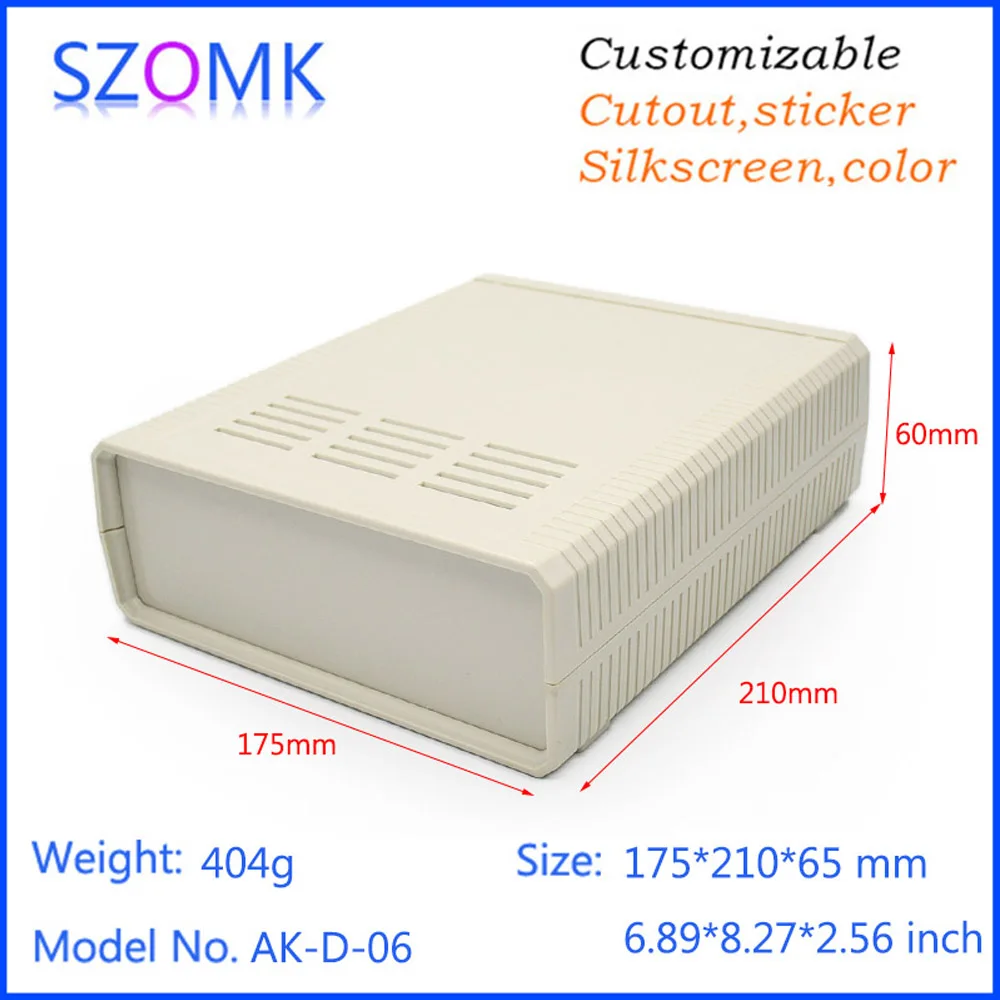 4Pcs desktop electric meter panel 175*210*65mm abs plastic electronics projector case
4Pcs desktop electric meter panel 175*210*65mm abs plastic electronics projector case