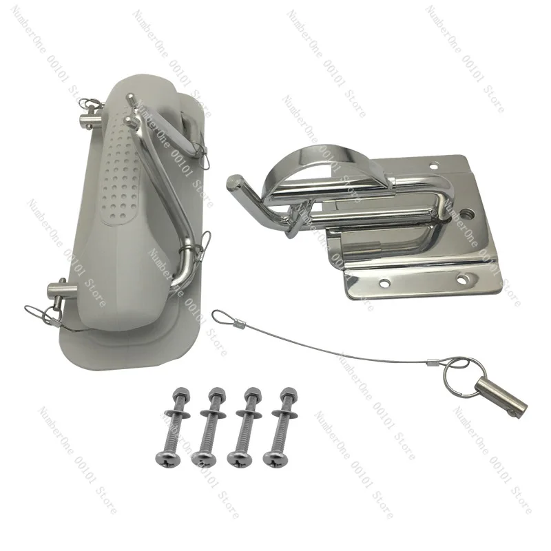 Marine accessories, new stainless steel docking bracket combination, boat davit set, marine yacht hardware accessories
Marine accessories, new stainless steel docking bracket combination, boat davit set, marine yacht hardware accessories