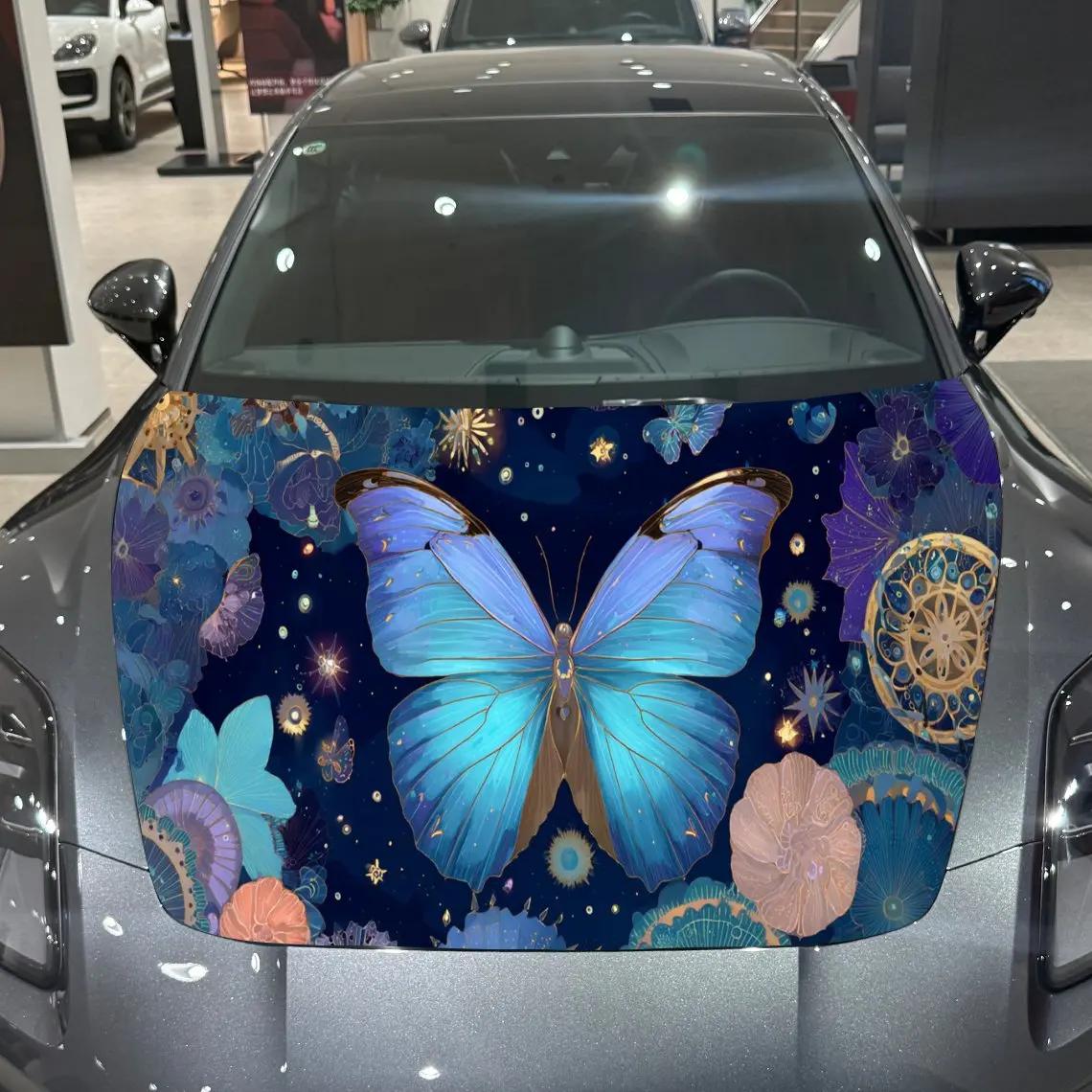 Синяя бабочка, наклейка на капот автомобиля, ПВХ, самоводонепроницаемая палка, яркие внешние аксессуары для автомобиля, декор, защитный подарок для любителя автомобилей
Синяя бабочка, наклейка на капот автомобиля, ПВХ, самоводонепроницаемая палка, яркие внешние аксессуары для автомобиля, декор, защитный подарок для любителя автомобилей