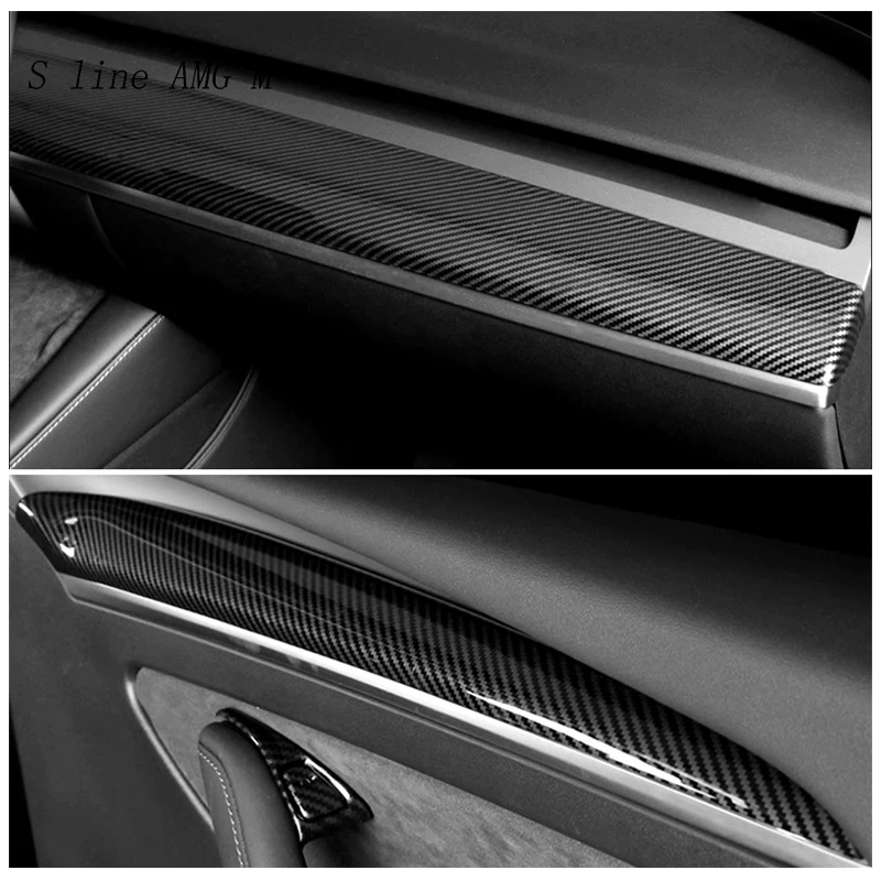 For Tesla Model 3 Y 2021-2023 Front Dashboard Central Control Trim Strip Car Door Pull handle Side Cover Interior Accessories
For Tesla Model 3 Y 2021-2023 Front Dashboard Central Control Trim Strip Car Door Pull handle Side Cover Interior Accessories