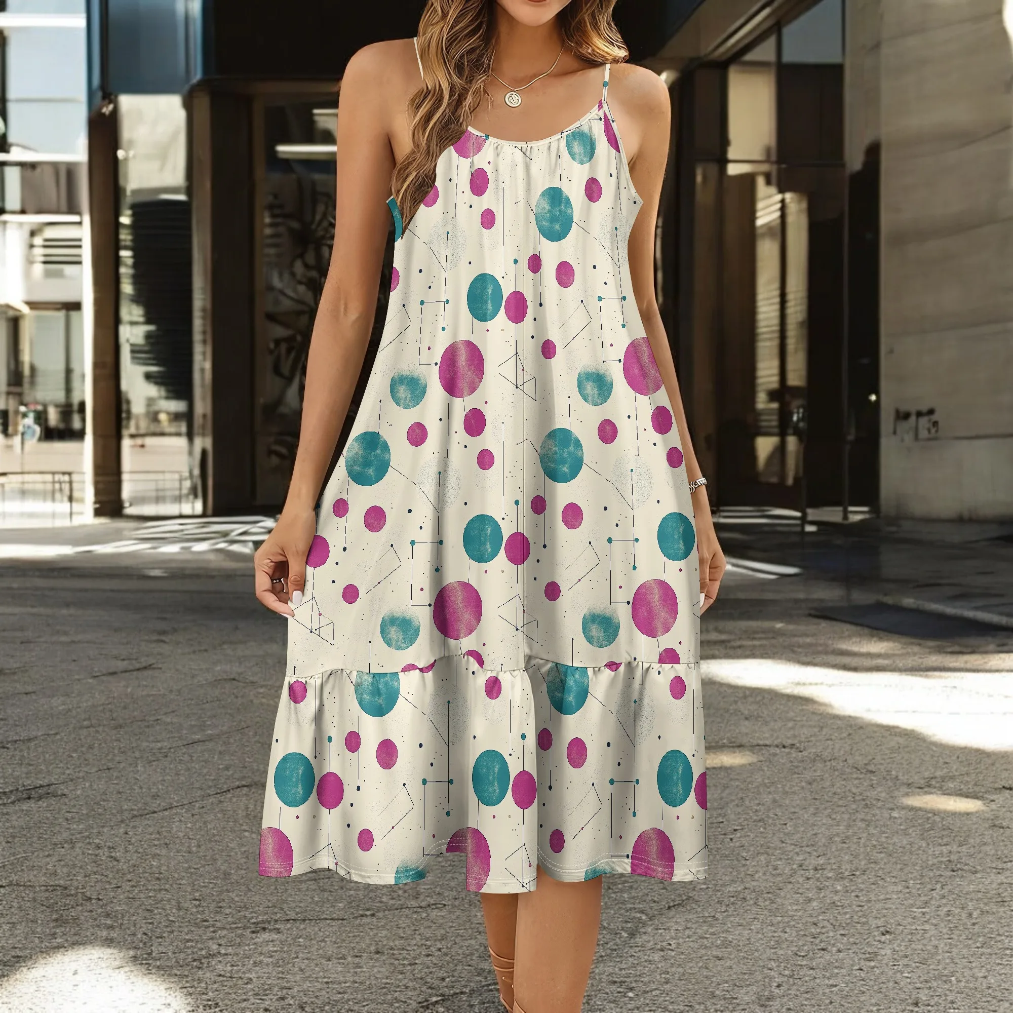 Women's Galaxy Dot Print Dress Sleeveless Y2K Summer Aesthetic Casual Party Outfit Sci-Fi Style
Women's Galaxy Dot Print Dress Sleeveless Y2K Summer Aesthetic Casual Party Outfit Sci-Fi Style
