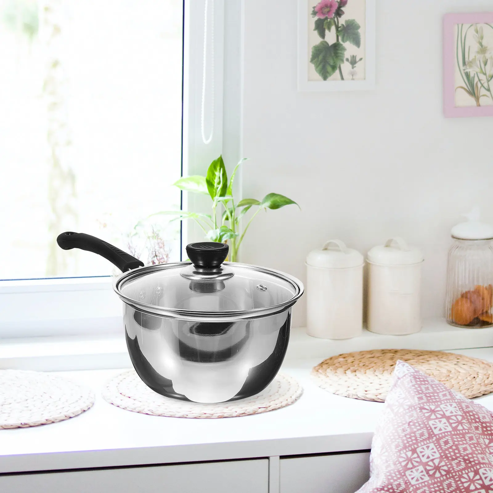304 Stainless Steel Oil Strainer Pot Filter Oil Container with Glass Lid Kitchen Grease Can Milk Frother Jug Bacon Fat Container
304 Stainless Steel Oil Strainer Pot Filter Oil Container with Glass Lid Kitchen Grease Can Milk Frother Jug Bacon Fat Container