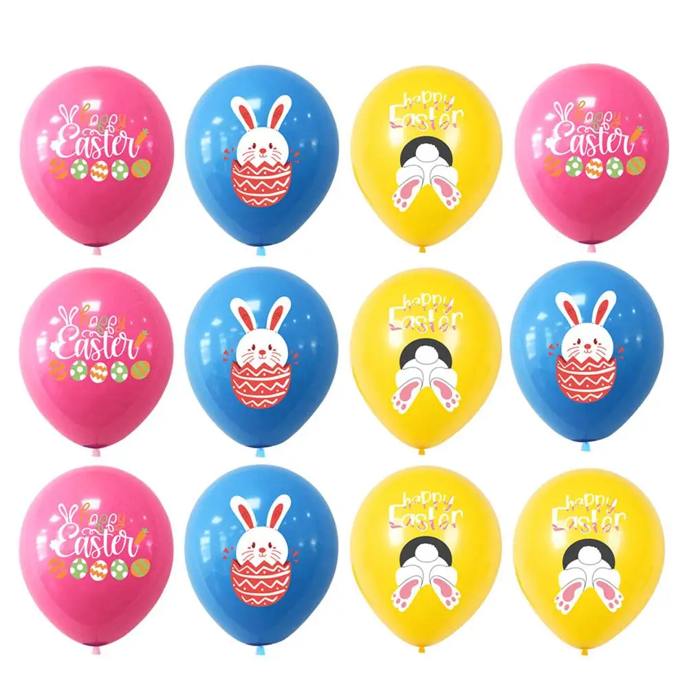 24 Pcs Egg Balloons 12 Yellow Pink Rabbit Print Latex Set for Party Holiday Easter Balloon Decorations Decorations
24 Pcs Egg Balloons 12 Yellow Pink Rabbit Print Latex Set for Party Holiday Easter Balloon Decorations Decorations