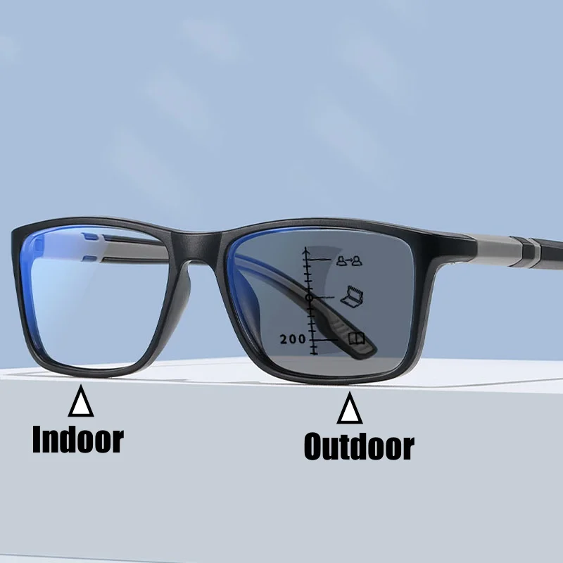Square Photochromic Multifocal Reading Glasses Fashion High Definition Presbyopia Men Women Vintage Far Sight Glasses+1.0+4.0
Square Photochromic Multifocal Reading Glasses Fashion High Definition Presbyopia Men Women Vintage Far Sight Glasses+1.0+4.0