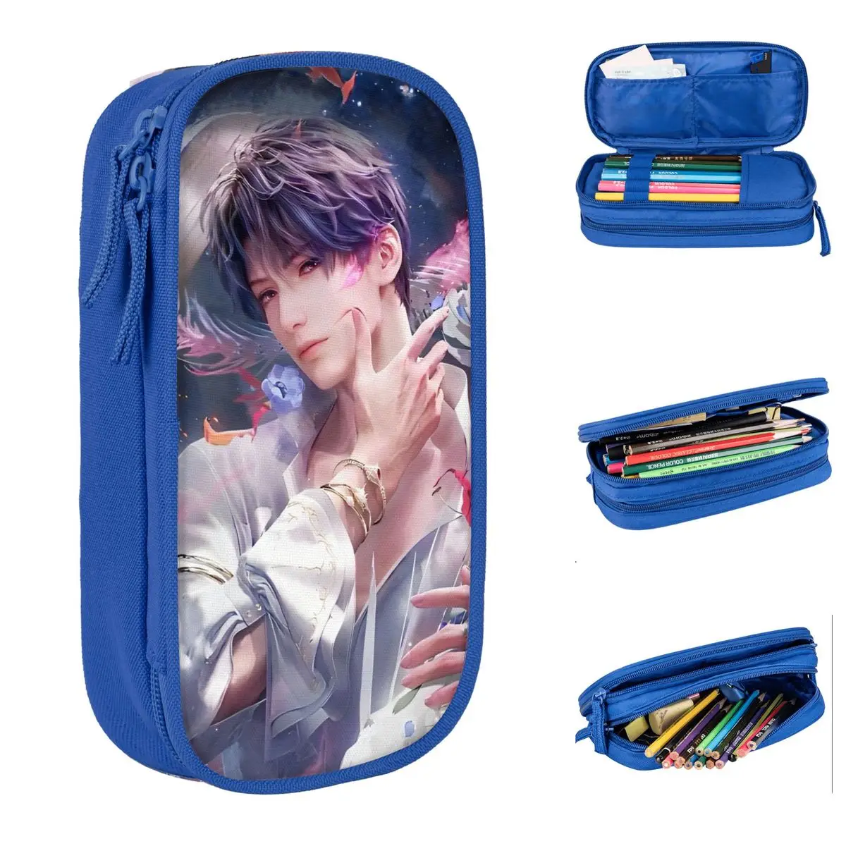 Love And Deepspace Games Pencil Case Pencilcases Pen Holder for Student Big Capacity Bag Students School Zipper Stationery
Love And Deepspace Games Pencil Case Pencilcases Pen Holder for Student Big Capacity Bag Students School Zipper Stationery