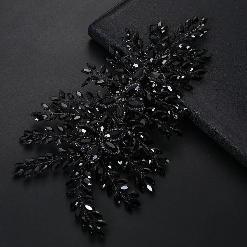 Elegant Wedding Headband Handmade Sparkling Bride Crown Tiaras Leaf Design Rhinestone Flower Rhinestone Headpieces
Elegant Wedding Headband Handmade Sparkling Bride Crown Tiaras Leaf Design Rhinestone Flower Rhinestone Headpieces