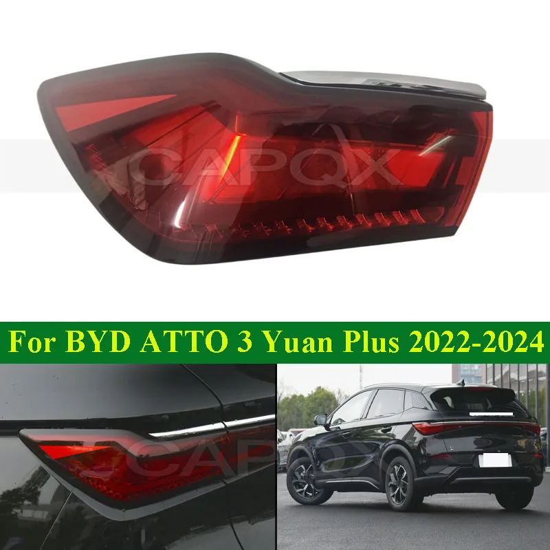 CAPQX Rear Bumper Tail Light Tail Lamp For BYD ATTO 3 Yuan Plus 2022-2024 Taillight Taillamp Brake Light Car Light Stop Lamp
CAPQX Rear Bumper Tail Light Tail Lamp For BYD ATTO 3 Yuan Plus 2022-2024 Taillight Taillamp Brake Light Car Light Stop Lamp