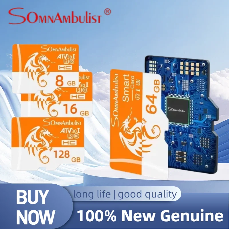 SomnAmbulist Memory Card 64GB C10 U3 A1 High Speed Mini TF Card for Drone Audio Surveillance Device 64GB TF Card
SomnAmbulist Memory Card 64GB C10 U3 A1 High Speed Mini TF Card for Drone Audio Surveillance Device 64GB TF Card