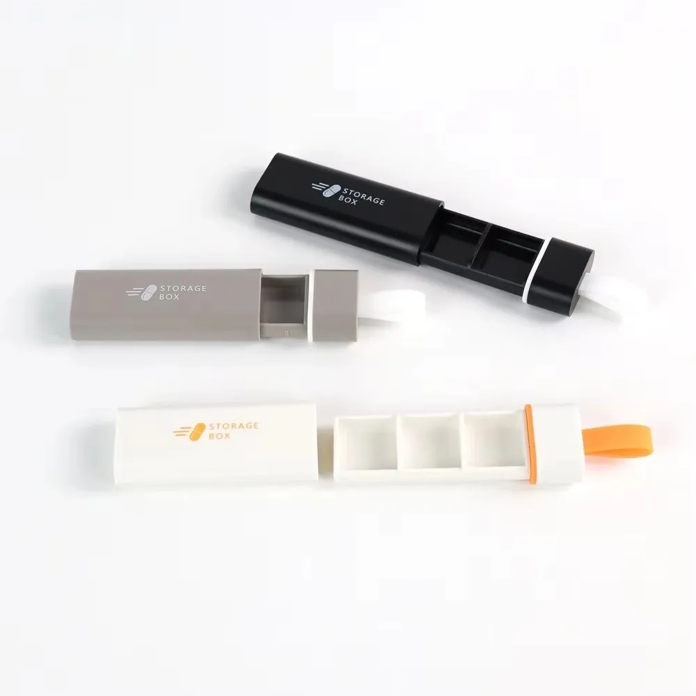 New Portable Pill Box Easy to Carry 3 Grids Medicine Case Mini Pills Storage Container Travel
New Portable Pill Box Easy to Carry 3 Grids Medicine Case Mini Pills Storage Container Travel