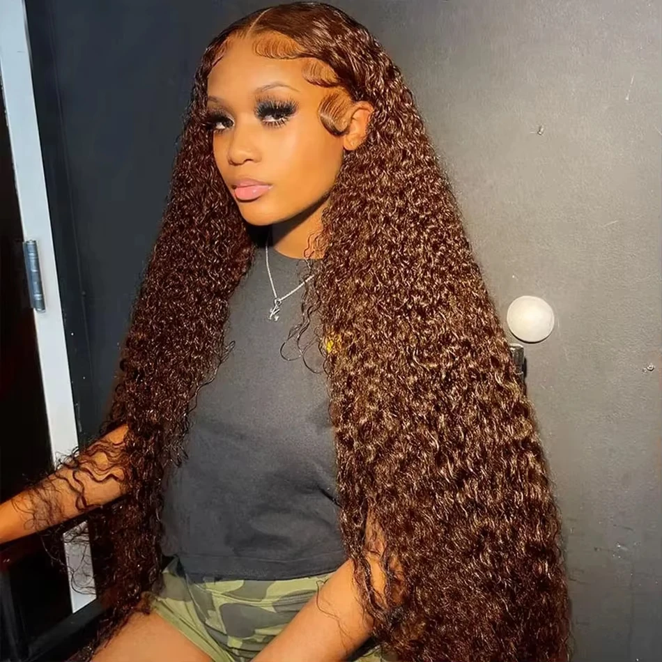 Chocolate Brown Lace Front Human Hair Wigs For Women Brazilian Pre Plucked 34 Inch 13x4 Deep Wave 13x6 HD Curly Lace Frontal Wig
Chocolate Brown Lace Front Human Hair Wigs For Women Brazilian Pre Plucked 34 Inch 13x4 Deep Wave 13x6 HD Curly Lace Frontal Wig