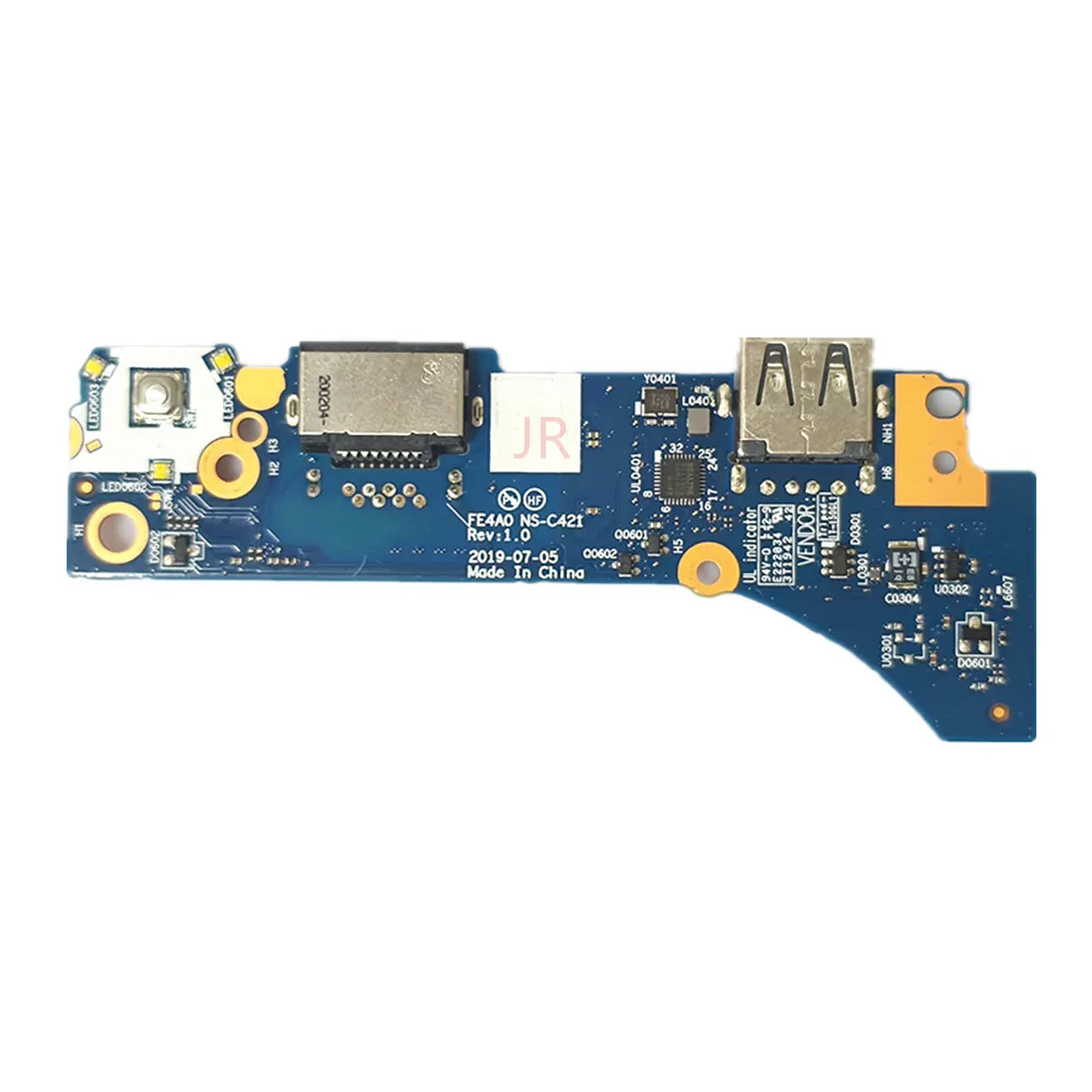 FE4A0 NS-C421 для ноутбука Lenovo ThinkPad E14, USB-плата питания, кнопка ввода-вывода, 5C50S73034, 100% тест в порядке
FE4A0 NS-C421 для ноутбука Lenovo ThinkPad E14, USB-плата питания, кнопка ввода-вывода, 5C50S73034, 100% тест в порядке