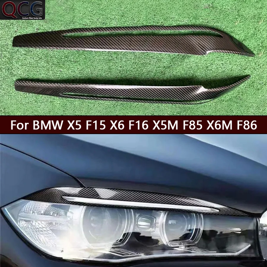Декоративные накладки на фары из карбона для BMW X5 F15, X6 F16, X5M F85, X6M F86, тюнинг-комплект для кузова
Декоративные накладки на фары из карбона для BMW X5 F15, X6 F16, X5M F85, X6M F86, тюнинг-комплект для кузова
