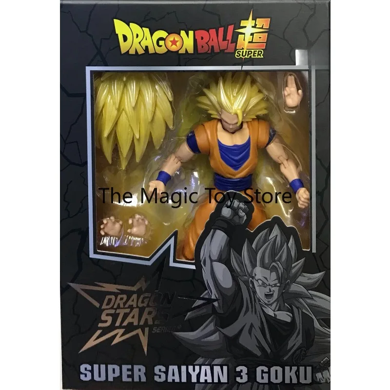 Original Bandai Dragon Ball Goku Super Saiyan 3 6-inch Articulated Action Figure - Collectible Toy for Birthdays
Original Bandai Dragon Ball Goku Super Saiyan 3 6-inch Articulated Action Figure - Collectible Toy for Birthdays