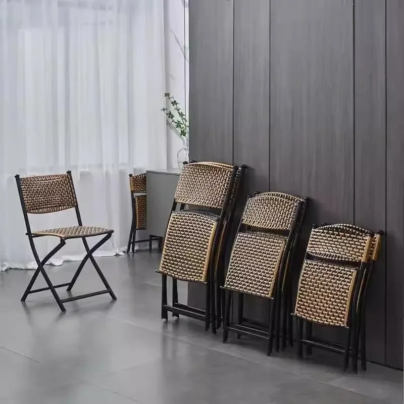 Folding Minimalist Design Modern Dining Chairs Bedroom Balcony Dresser Chairs Sillas De Comedor Dining Room Furniture HYDC
Folding Minimalist Design Modern Dining Chairs Bedroom Balcony Dresser Chairs Sillas De Comedor Dining Room Furniture HYDC