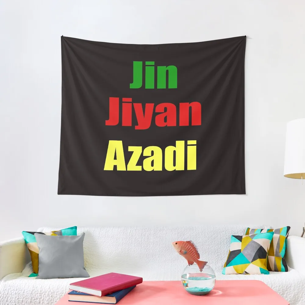 Jin Jiyan Azadi Tapestry Cute Room Things On The Wall Aesthetic Home Decor Tapestry
Jin Jiyan Azadi Tapestry Cute Room Things On The Wall Aesthetic Home Decor Tapestry